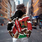 Kenya Hoodie Mix Animal Skin Pattern Grunge Style - African Pride