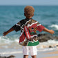 Kenya Kid Hawaiian Shirt Mix Animal Skin Pattern Grunge Style - African Pride