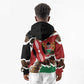 Kenya Kid Hoodie Mix Animal Skin Pattern Grunge Style - African Pride