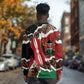 Kenya Long Sleeve Shirt Mix Animal Skin Pattern Grunge Style - African Pride