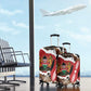 Kenya Luggage Cover Mix Animal Skin Pattern Grunge Style - African Pride
