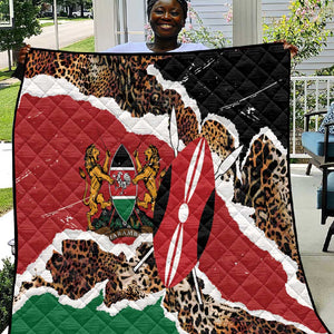 Kenya Quilt Mix Animal Skin Pattern Grunge Style - African Pride