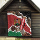 Kenya Quilt Mix Animal Skin Pattern Grunge Style - African Pride