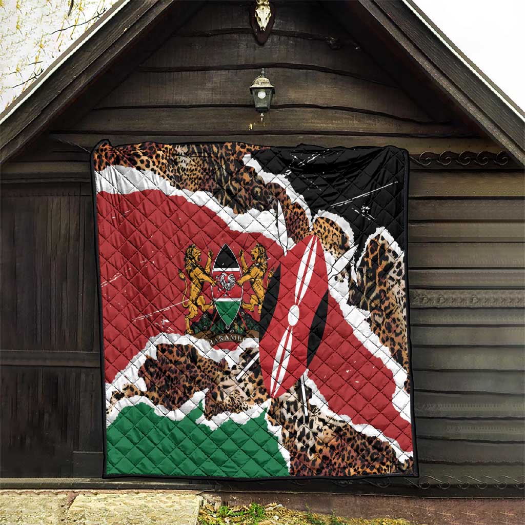 Kenya Quilt Mix Animal Skin Pattern Grunge Style - African Pride