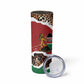 Kenya Skinny Tumbler Mix Animal Skin Pattern Grunge Style - African Pride