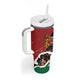 Kenya Tumbler With Handle Mix Animal Skin Pattern Grunge Style - African Pride