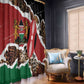 Kenya Window Curtain Mix Animal Skin Pattern Grunge Style - African Pride