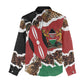 Kenya Women Casual Shirt Mix Animal Skin Pattern Grunge Style - African Pride
