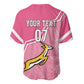 Personalized South Africa WC2026 Baseball Jersey Springboks Special Pink