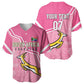 Personalized South Africa WC2026 Baseball Jersey Springboks Special Pink
