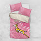South Africa WC2026 Bedding Set Springboks Special Pink