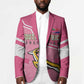 Personalized South Africa WC2026 Blazer Springboks Special Pink