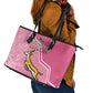 South Africa WC2026 Leather Tote Bag Springboks Special Pink