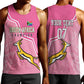 Personalized South Africa WC2026 Men Tank Top Springboks Special Pink