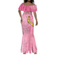 Personalized South Africa WC2026 Mermaid Dress Springboks Special Pink