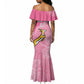 Personalized South Africa WC2026 Mermaid Dress Springboks Special Pink