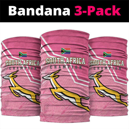 South Africa WC2026 Neck Gaiter Springboks Special Pink