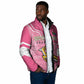 Personalized South Africa WC2026 Padded Jacket Springboks Special Pink