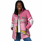 Personalized South Africa WC2026 Padded Jacket Springboks Special Pink