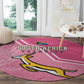 South Africa WC2026 Round Carpet Springboks Special Pink