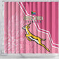 South Africa WC2026 Shower Curtain Springboks Special Pink
