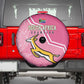South Africa WC2026 Spare Tire Cover Springboks Special Pink