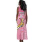 Personalized South Africa WC2026 Tank Maxi Dress Springboks Special Pink