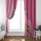 South Africa WC2026 Window Curtain Springboks Special Pink