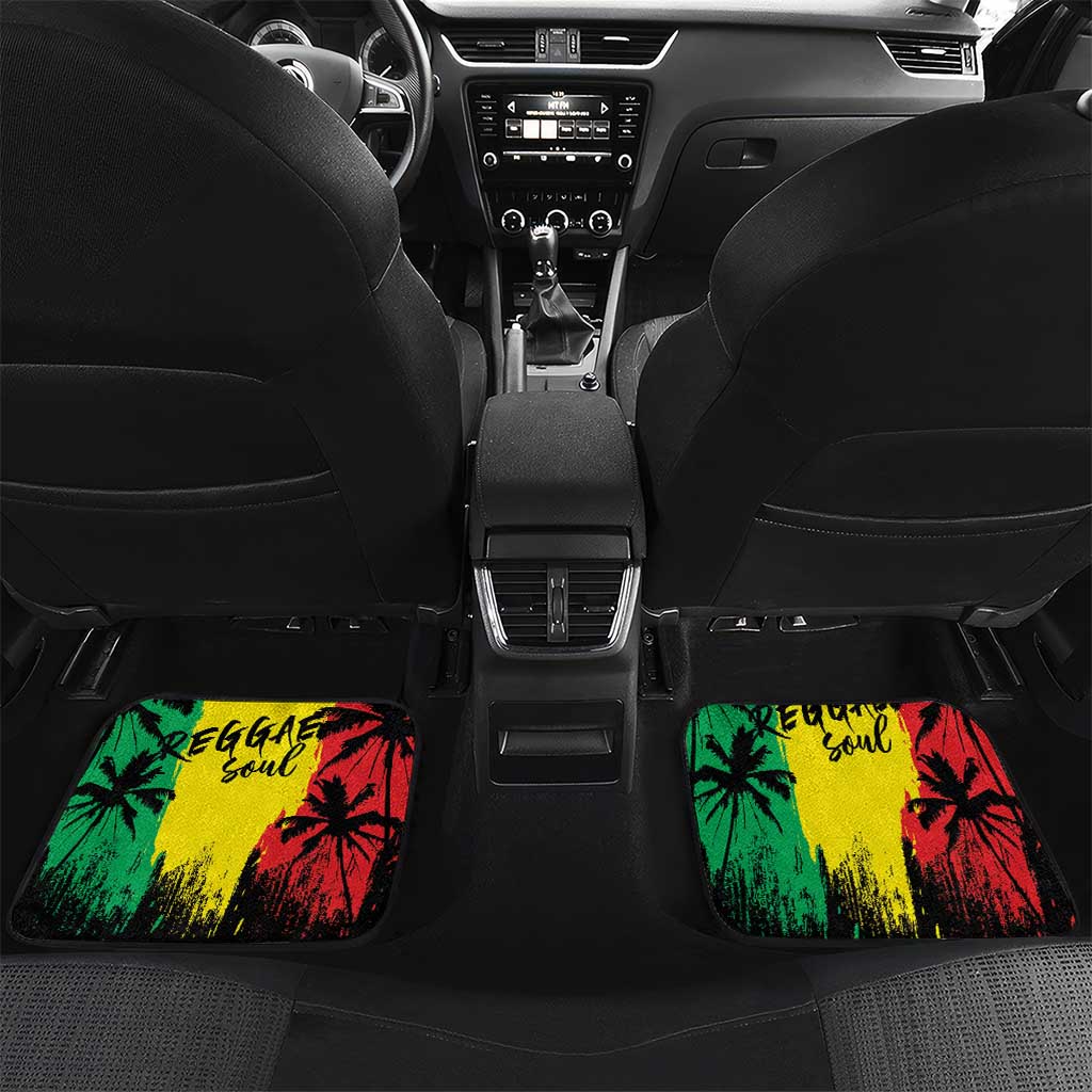 Reggae Soul B.Marley Personalized Car Mats Tropical Grunge