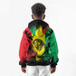 Reggae Soul B.Marley Personalized Kid Hoodie Tropical Grunge