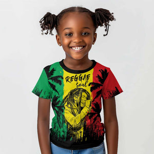 Reggae Soul B.Marley Personalized Kid T shirt Tropical Grunge