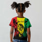 Reggae Soul B.Marley Personalized Kid T shirt Tropical Grunge