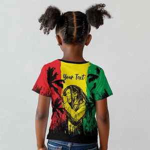 Reggae Soul B.Marley Personalized Kid T shirt Tropical Grunge