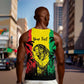 Reggae Soul B.Marley Personalized Men Tank Top Tropical Grunge