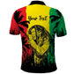 Reggae Soul B.Marley Personalized Polo Shirt Tropical Grunge