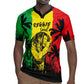 Reggae Soul B.Marley Personalized Rugby Jersey Tropical Grunge