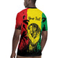 Reggae Soul B.Marley Personalized Rugby Jersey Tropical Grunge