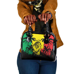 Reggae Soul B.Marley Personalized Shoulder Handbag Tropical Grunge