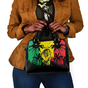 Reggae Soul B.Marley Personalized Shoulder Handbag Tropical Grunge