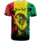 Reggae Soul B.Marley Personalized T shirt Tropical Grunge