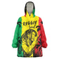 Reggae Soul B.Marley Personalized Wearable Blanket Hoodie Tropical Grunge