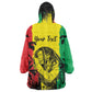 Reggae Soul B.Marley Personalized Wearable Blanket Hoodie Tropical Grunge