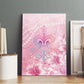 Afro Vodou Erzulie Freda Canvas Wall Art Hibiscus & Pearls