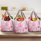 Afro Vodou Erzulie Freda Grocery Bag Hibiscus & Pearls
