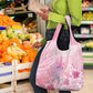 Afro Vodou Erzulie Freda Grocery Bag Hibiscus & Pearls