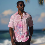 Afro Vodou Erzulie Freda Hawaiian Shirt Hibiscus & Pearls