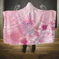 Afro Vodou Erzulie Freda Hooded Blanket Hibiscus & Pearls