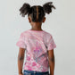 Afro Vodou Erzulie Freda Kid T shirt Hibiscus & Pearls