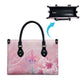Afro Vodou Erzulie Freda Leather Bag Hibiscus & Pearls