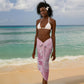 Afro Vodou Erzulie Freda Sarong Hibiscus & Pearls
